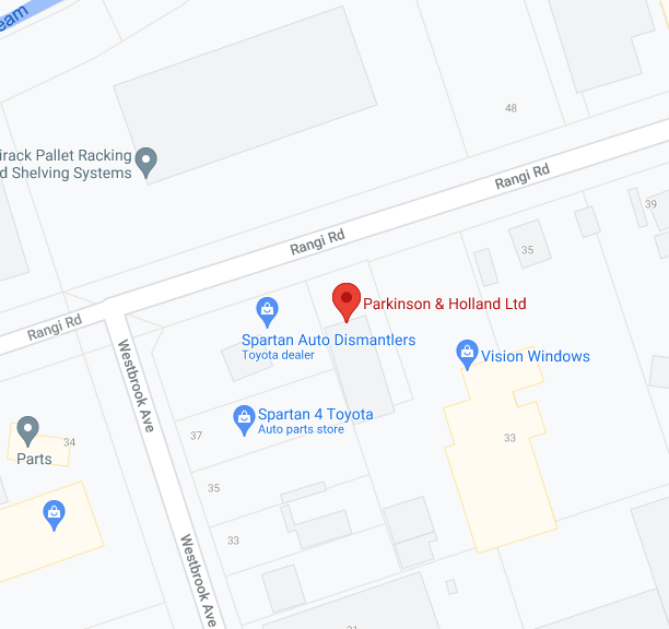 Parkinson and Holland Map